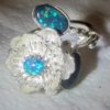 opal ring,opal rings,black opal ring