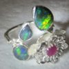 opal ring,jewellery with opal,opal rings