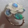 opal ring,gold opal ring,opal rings