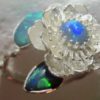 opal ring,gold opal ring,opal rings