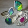 opal ring,jewellery with opal,opal rings