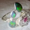 opal ring,jewellery with opal,opal rings