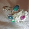 ring opal,opal ring,black opal rings