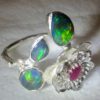 opal ring,jewellery with opal,opal rings