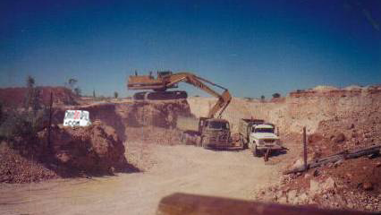 Opal Mine – Graham’s Heritage Opal Mine NSW Australia.