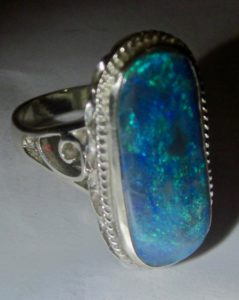 opal ring,ring with opal,ring opal