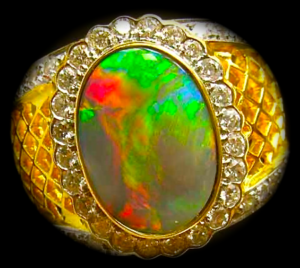 Goldsmith opal ring